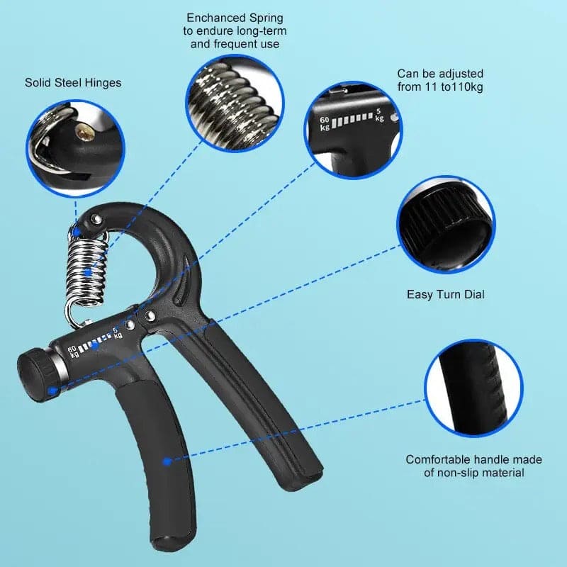 Hand Gripper Strengthener, R Type Spring Gripper, Portable Arm Expander, Hand Exercise Gym Fitness Training Wrist Gripper, Hand Grip Strengthener For Muscle Building And Injury Recovery, Durable Hand Strength Exercise Fitness Tool Hand Gripper Strengthener, R Type Spring Gripper, Portable Arm Expander, Hand Exercise Gym Fitness Training Wrist Gripper, Hand Grip Strengthener For Muscle Building And Injury Recovery, Durable Hand Strength Exercise Fitness Tool